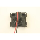 Presto Contactdoos 2x USB Lader 12V Inbouw S-10.000 Zwart