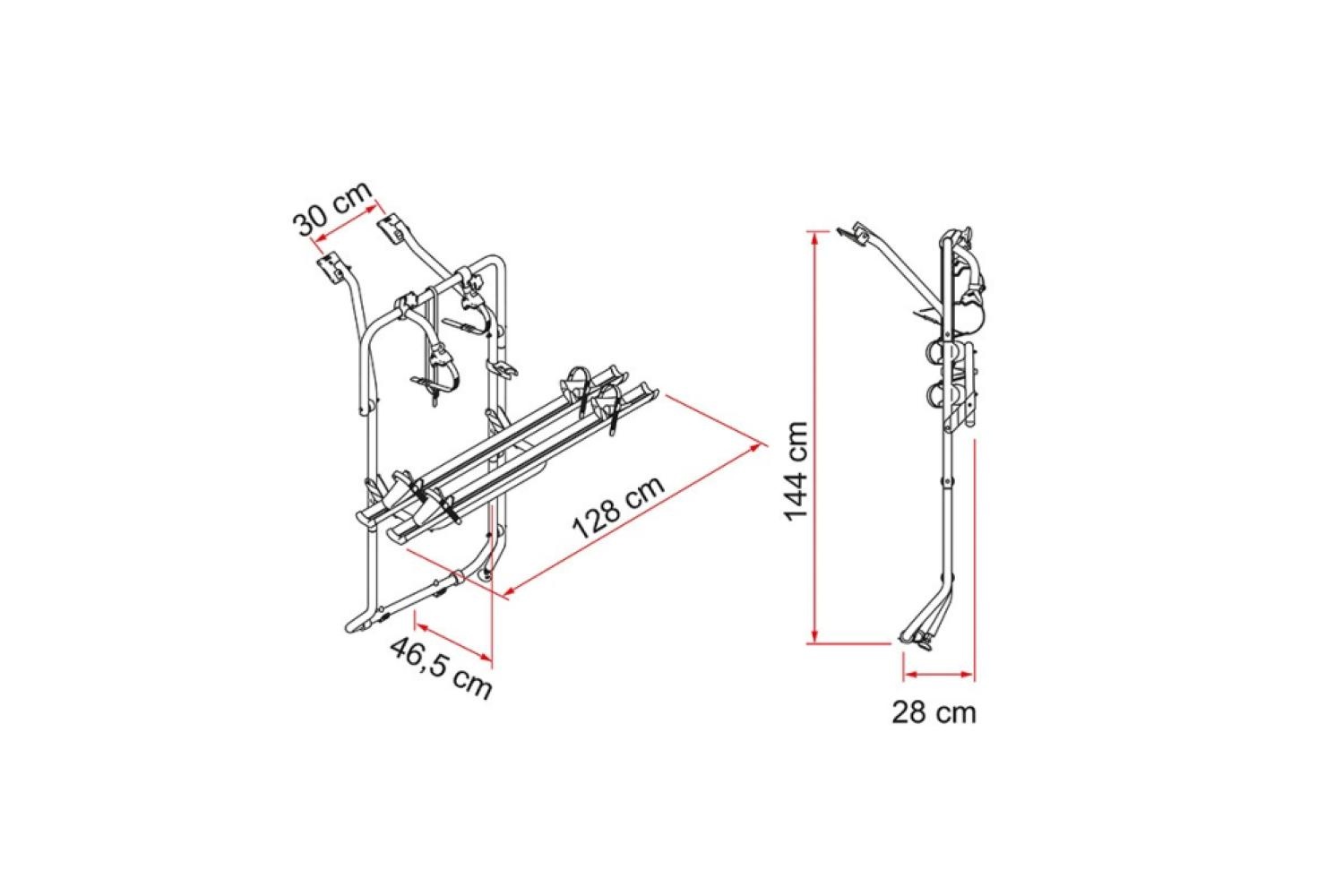 Fiamma Carry-Bike VW T5 D/ T6 D