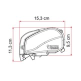 Fiamma F80S Ducato 400 Deep Black-Royal Grey