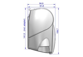 Thule 5003 190 Wit-Sapphire Blue