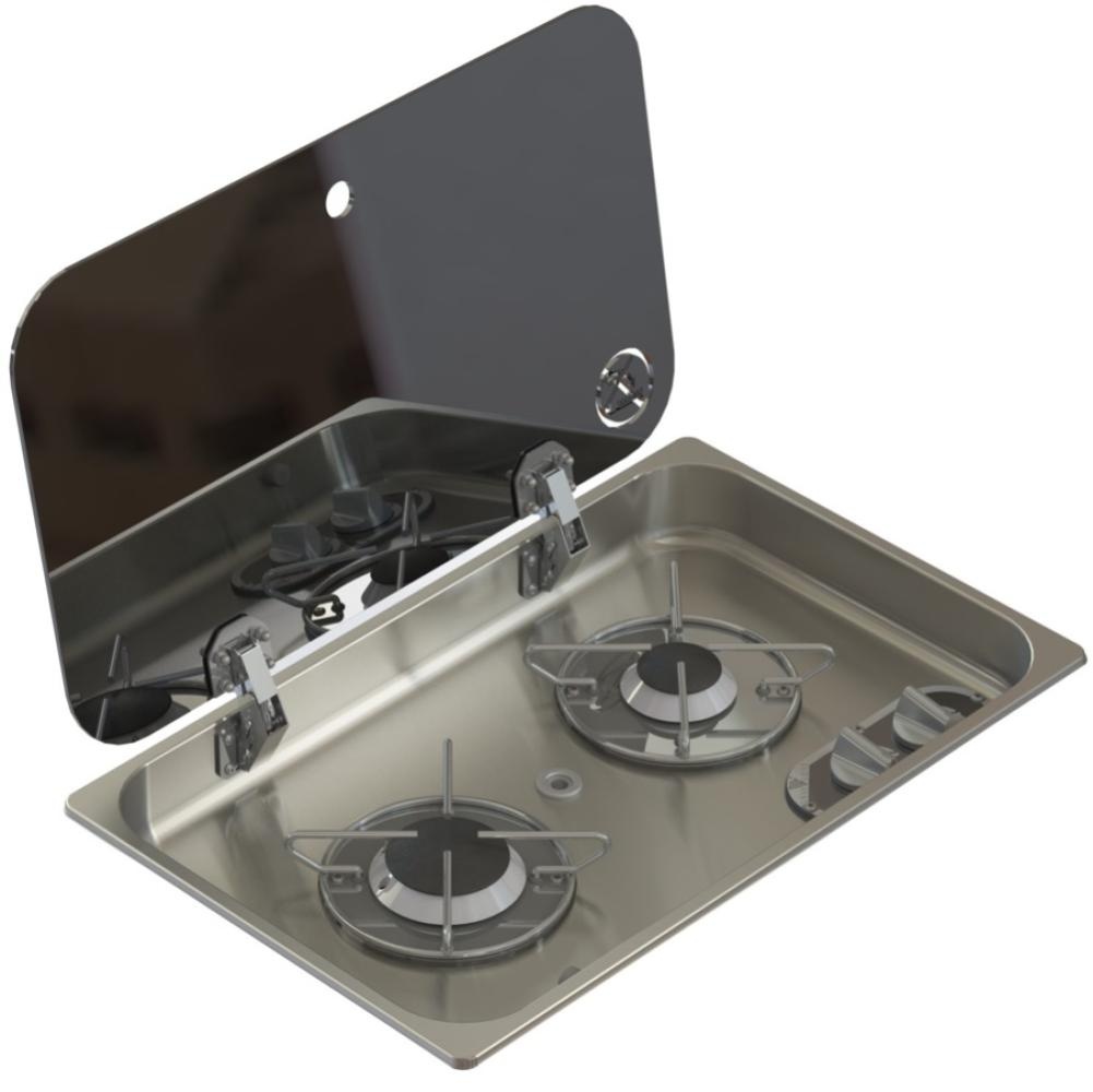 Navy Load Kookplaat 2-Pits 530x326