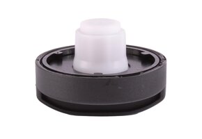 Dop Watervulopening met Cilinder Zwart