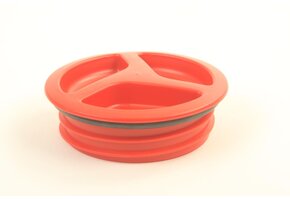 Deksel rood buitendraad S12-04