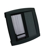 MPK Dakluik VisionStar M Pro Zwart 40x40cm zonder Ventilatie