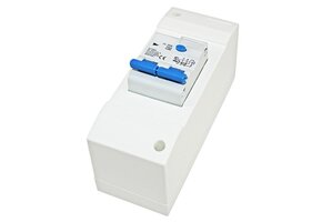 Zekeringkast 2-Modules met Aardlekschakelaar 30mA