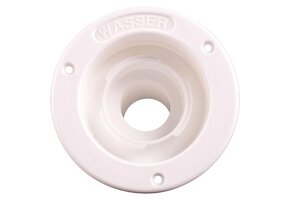 Watervulopening 40mm met Slot Wit