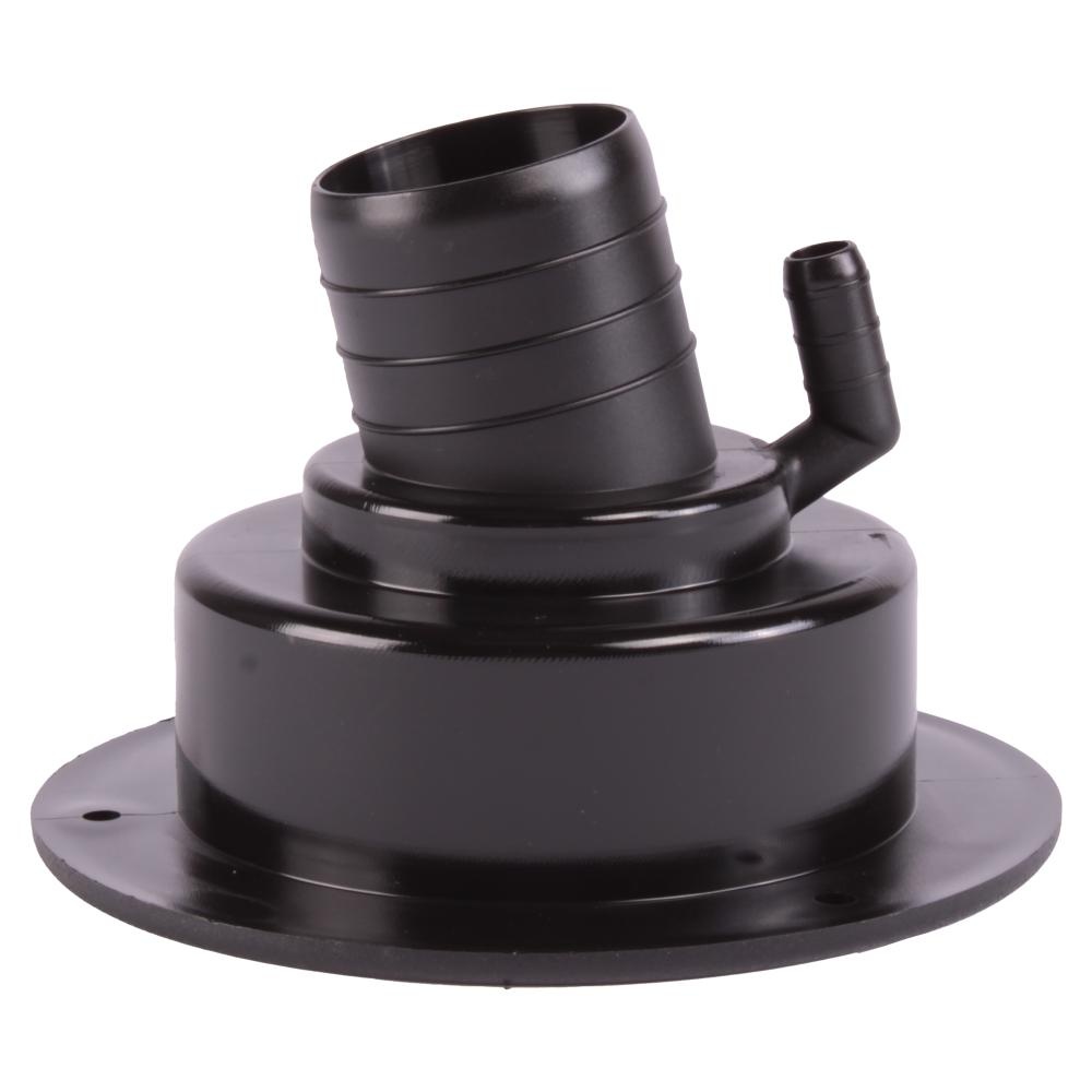 Watervulopening 40mm met Slot Zwart