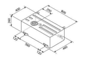 Fusion Watertank 75L V7-02 EV1501