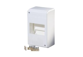Installatiekast 4-delig met N-/PE-Klemmen