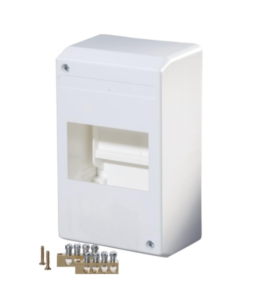 Installatiekast 4-delig met N-/PE-Klemmen