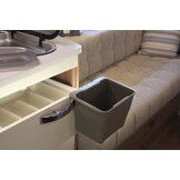 Afvalemmer Inbouw 5L Grijs