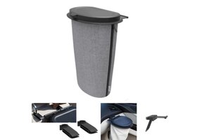 Flextrash Afvalbak Auto L 9L Graceful Grey Set