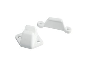 Deurvanger 2-delig Wit