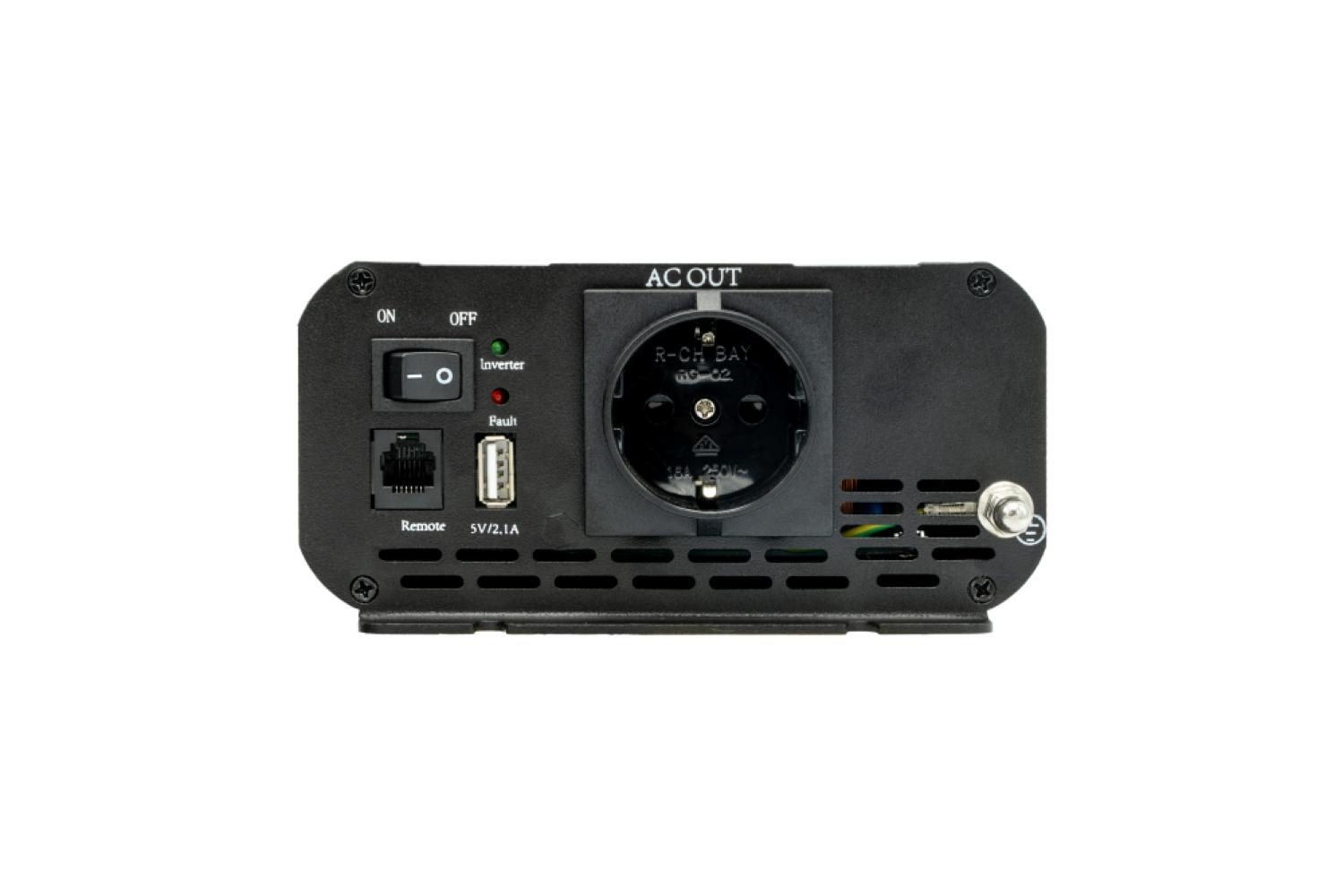 Pure Sinus Omvormer 12V-230V 600W