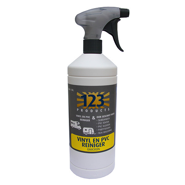 123 Omicron Vinyl en PVC Reiniger 1 liter 123 Omicron Vinyl en PVC Reiniger 1 liter