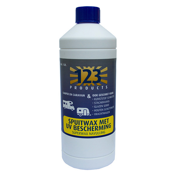 123 Superwax UV navulling 1 liter