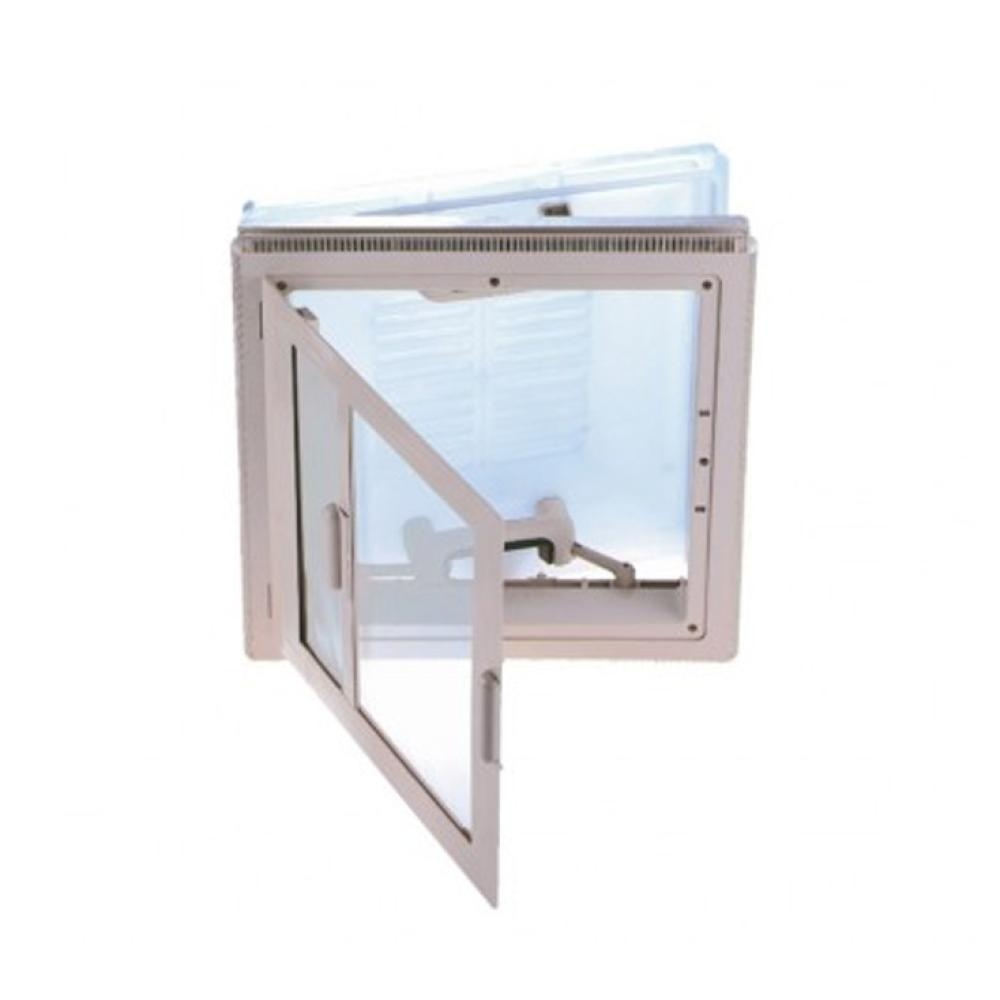 MPK Dakluik 40x40cm Beige Kader+Combirollo