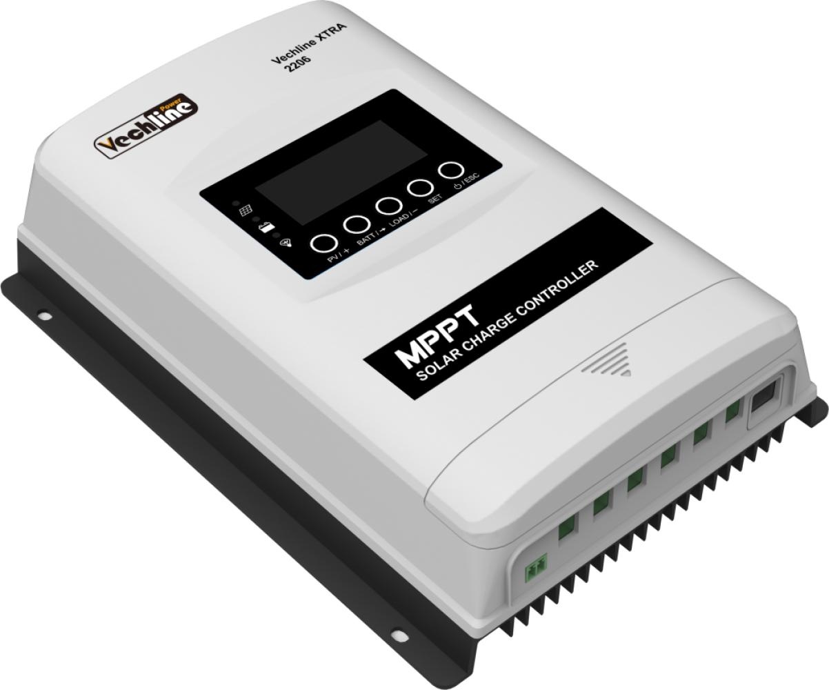 Vechline Laadregelaar MPPT Display XTRA 2206 20A