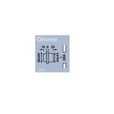 Frilight LED Dimmer Mat Zilver 12V 2A/24W