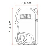 Fiamma F45S 300 VW T5/T6 M/T LWB Deep Black-Royal Grey