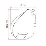 Fiamma F35Pro 270 Titanium-Royal Grey