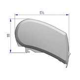 Thule 9200 230V 600 Wit-Mystic Grey