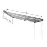 Fiamma F80L 500 Polar White-Royal Grey