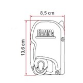 Fiamma F45S 350 Titanium-Royal Blue