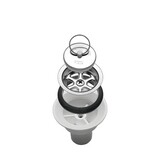 Smev Afvoerplug Recht 25mm Compleet