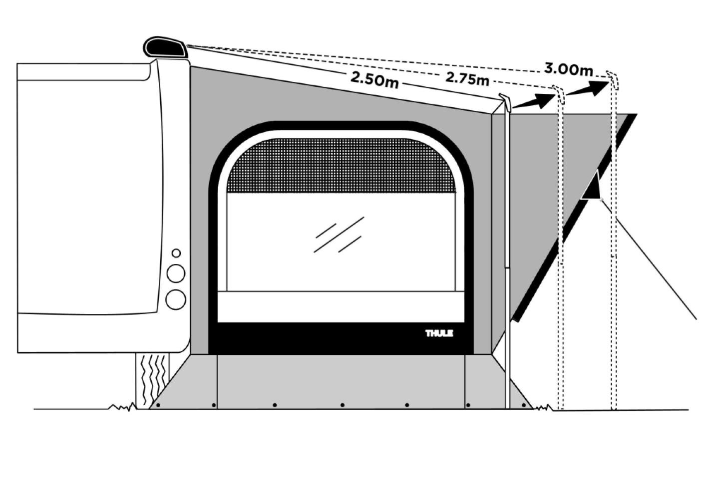 Thule QuickFit 2.60 M