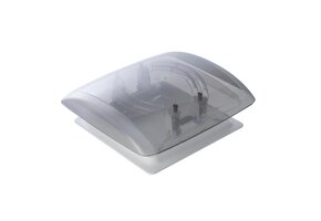 MPK Dakluik VisionVent S Pro Signaalwit 28x28cm Vliegenplissé