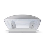 MPK Dakluik VisionVent S Pro Signaalwit 28x28cm Dubbele Plissé