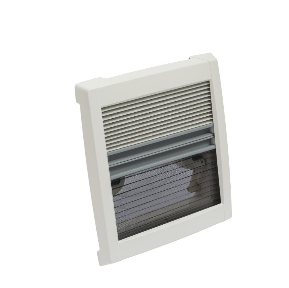 MPK Dakluik VisionVent S Pro Signaalwit 28x28cm Dubbele Plissé