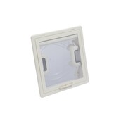 MPK Dakluik VisionVent S Pro Signaalwit 28x28cm Dubbele Plissé