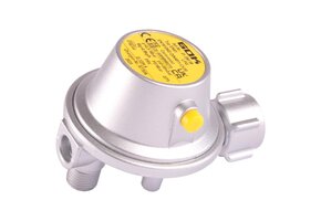 GOK Drukregelaar Haaks 30mb DIN x 1/4L