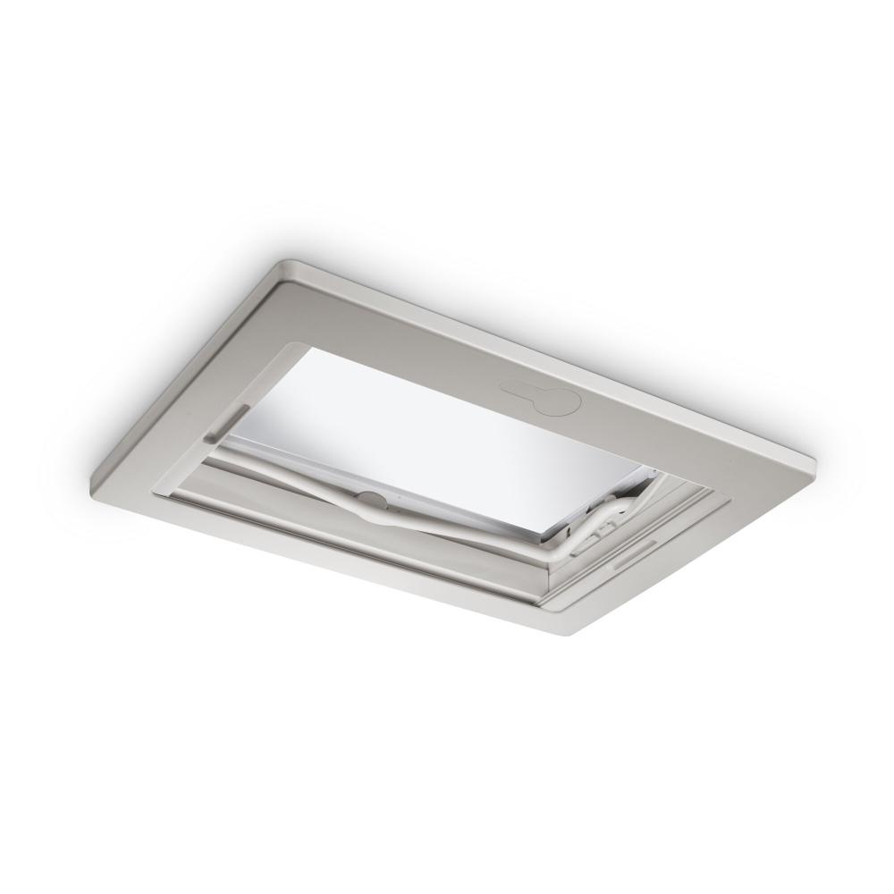 Dometic Midi Heki Style 70x50cm Beugel/Ventilatie Crèmewit