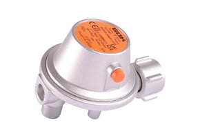 GOK Drukregelaar Haaks 50mb DIN x 1/4L