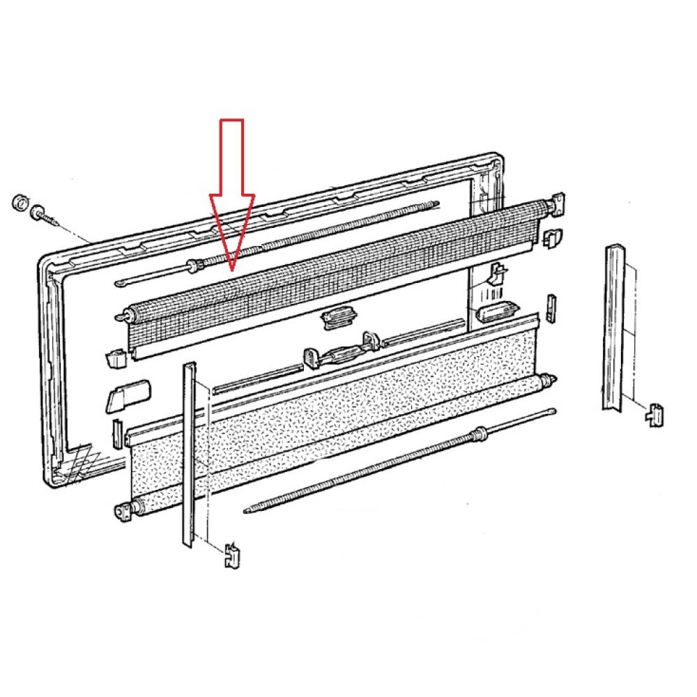 Dometic S4 Vliegenhor 70 x 60