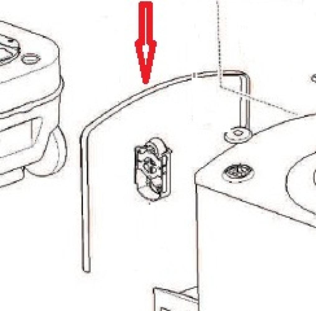 Thetford C220 Muur Seal Rubber