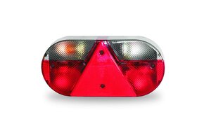Jokon Achterlicht L621 Rem/ Knipper/ Kenteken/ Mist/ Achteruitrij/ Driehoek Reflector Opbouw Rechts