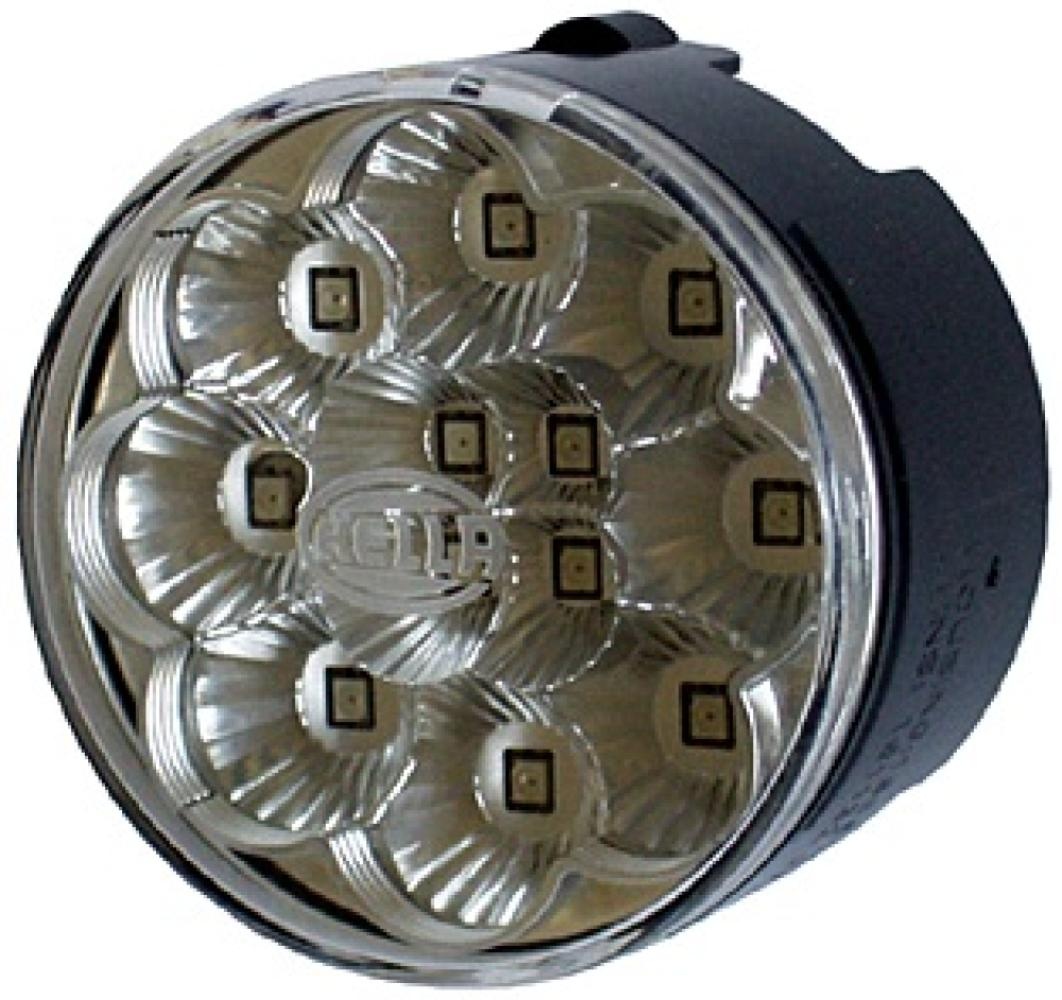 Hella Breedtelicht 12 LEDs Rond Inbouw Wit
