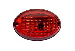 Hella Mistlicht Agroluna Ovaal Rood 12/24V