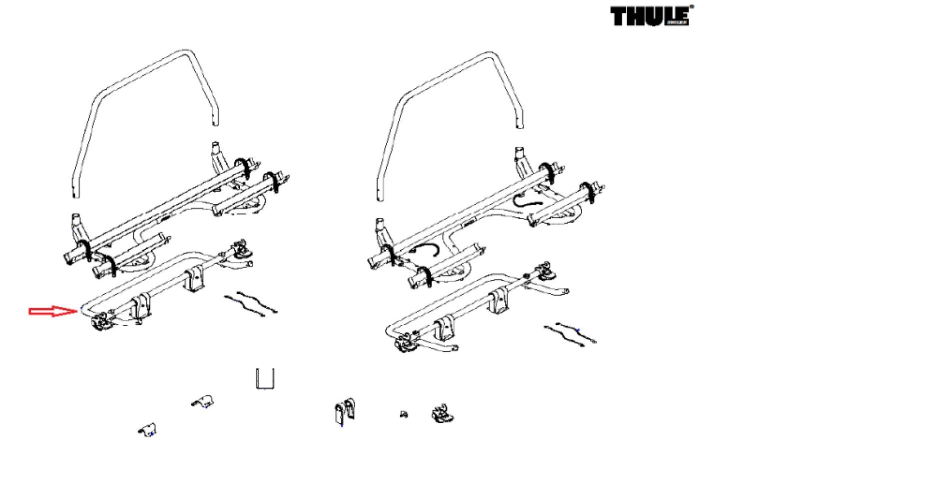 Thule Caravan SuperB XT Base Black
