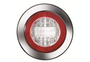 Jokon Achteruitrijlicht LED 735 met Reflector Rond Wit/Rood