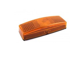 Hella Zijmarkering met Reflector Rechthoekig Opbouw Oranje