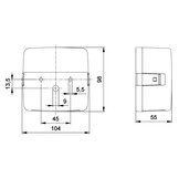 Jokon Achterlicht 205 Rem/ Knipper/ Kenteken Opbouw