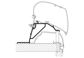 Thule Hobby Caravan Roof Adapter 2024
