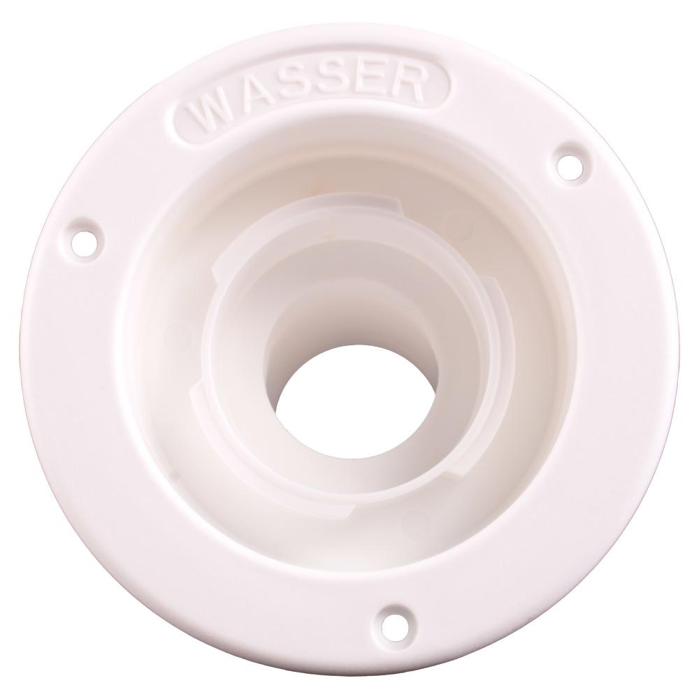 Watervulopening 40mm met Slot Wit