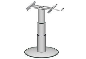 Ilse Vrijstaande Lifttafelpoot 7032 G06 34/71.5cm