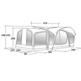 Outwell Caravanvoortent Reed 350SA Outwell Caravanvoortent Reed 350SA